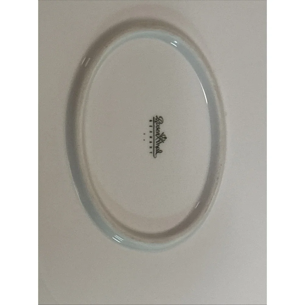 Rosenthal Garland White Oval Platter 13 X 8 Porcelain Made In Germany
